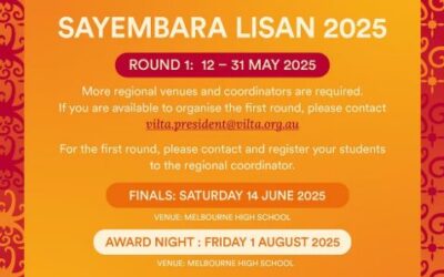 Outstanding Achievement at the Sayembara Lisan Indonesian Speaking Competition
