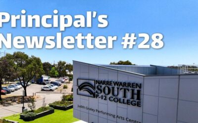 Narre Warren South P 12 College – Video Newsletter #28