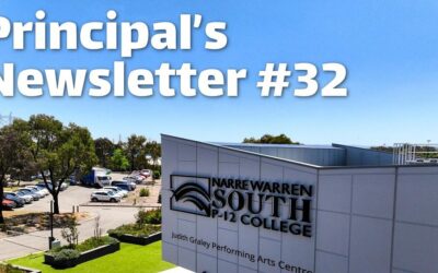 Narre Warren South P 12 College – Video Newsletter #32